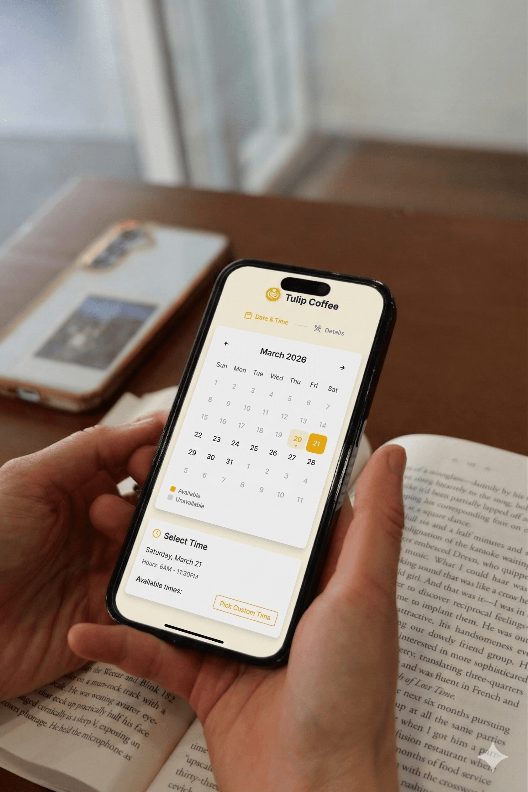 Book in Seconds