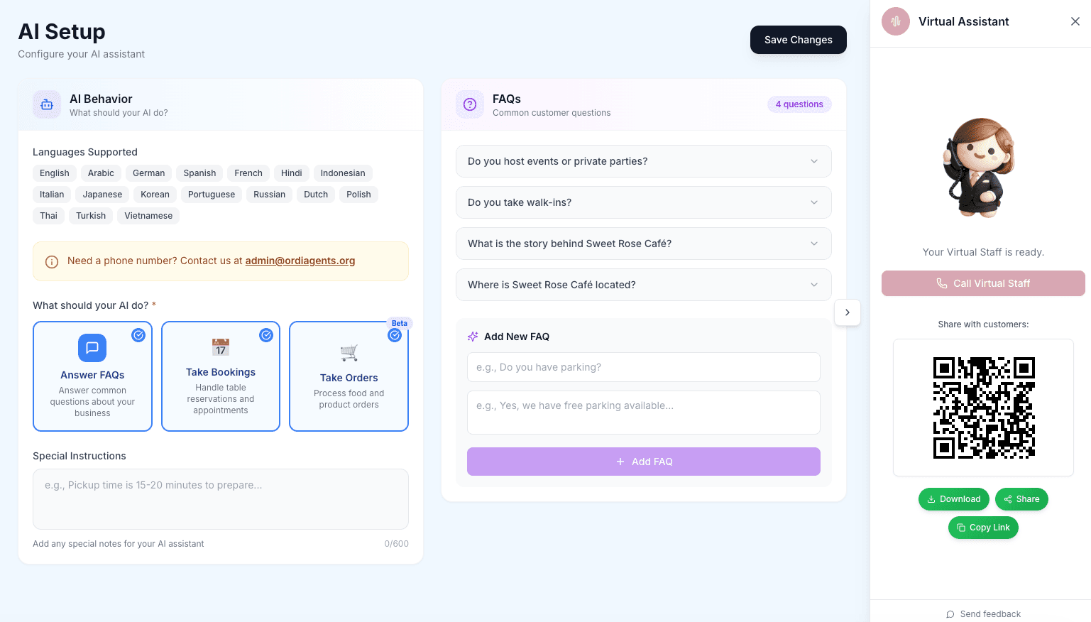 Turn On AI Features
